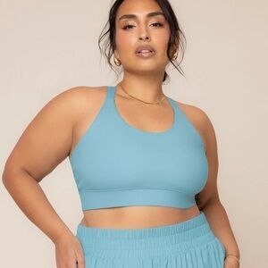 Pop flex Active Ambition Sports Bra; Oasis